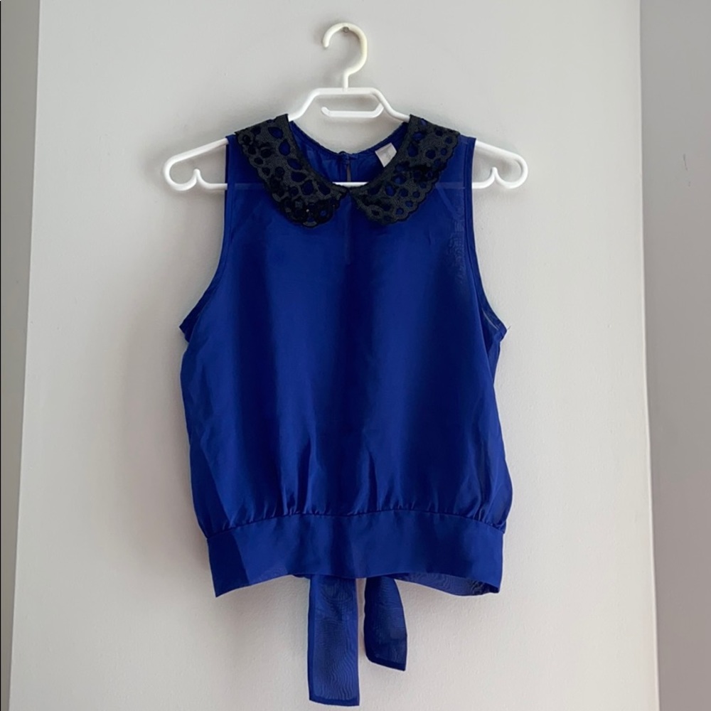 paper planes sequin blouse